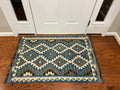 Afghan handwoven small area rug / carpet 4.1x 2.9 FT flatweave 100% wool قالین گلم افغانی اصیل