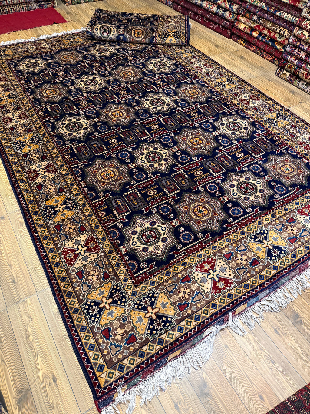 Luxury fine Afghan "Vollayati" Carpet