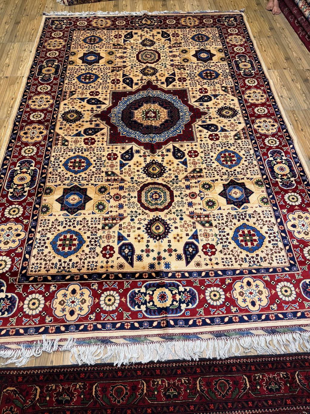 Luxury fine Afghan "Vollayati" Carpet