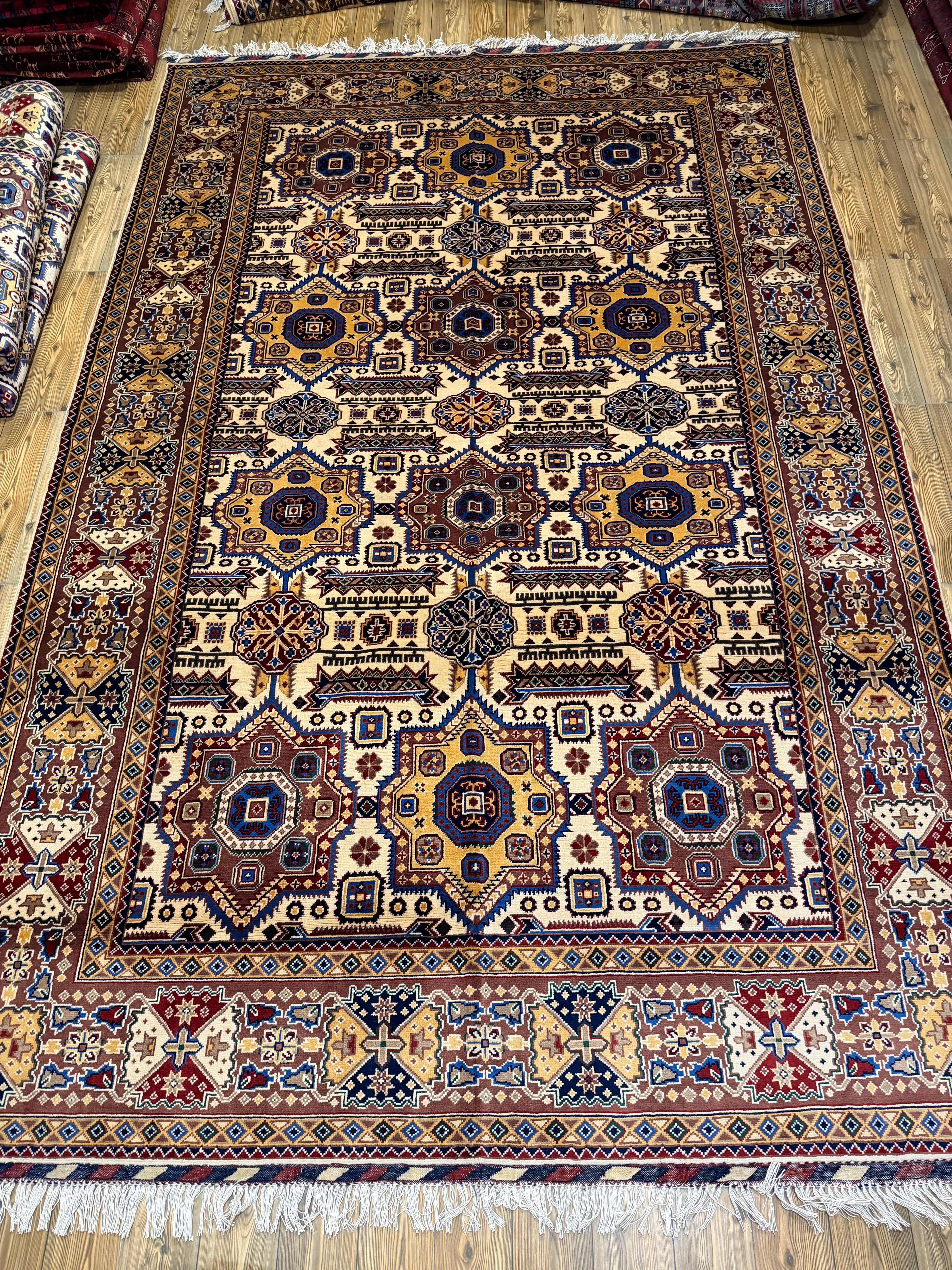 Luxury fine Afghan "Vollayati" Carpet