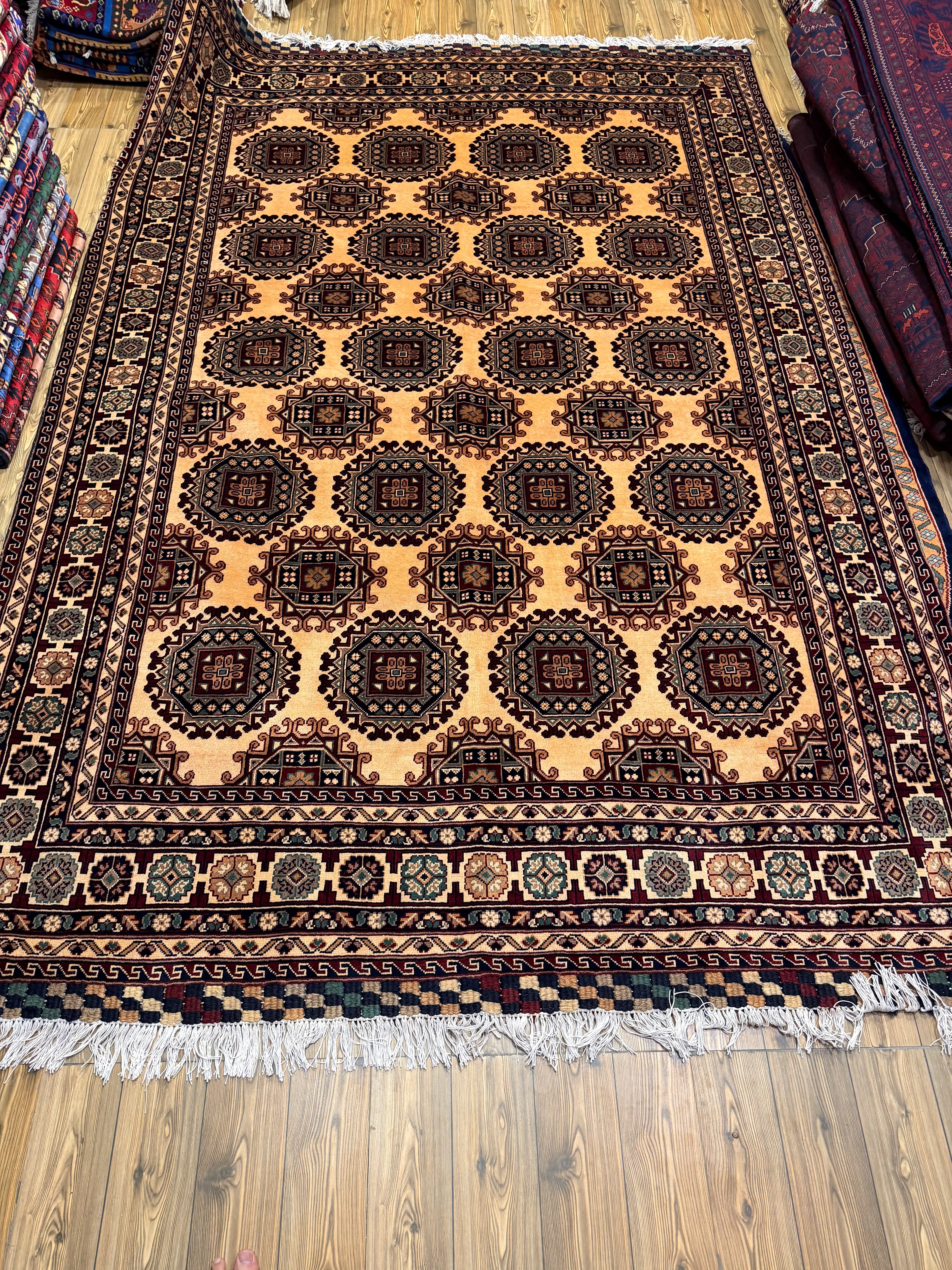 Luxury fine Afghan "Vollayati" Carpet