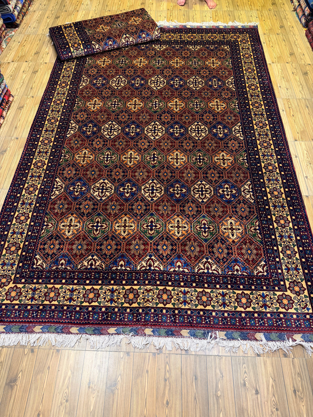 Luxury fine Afghan "Vollayati" Carpet