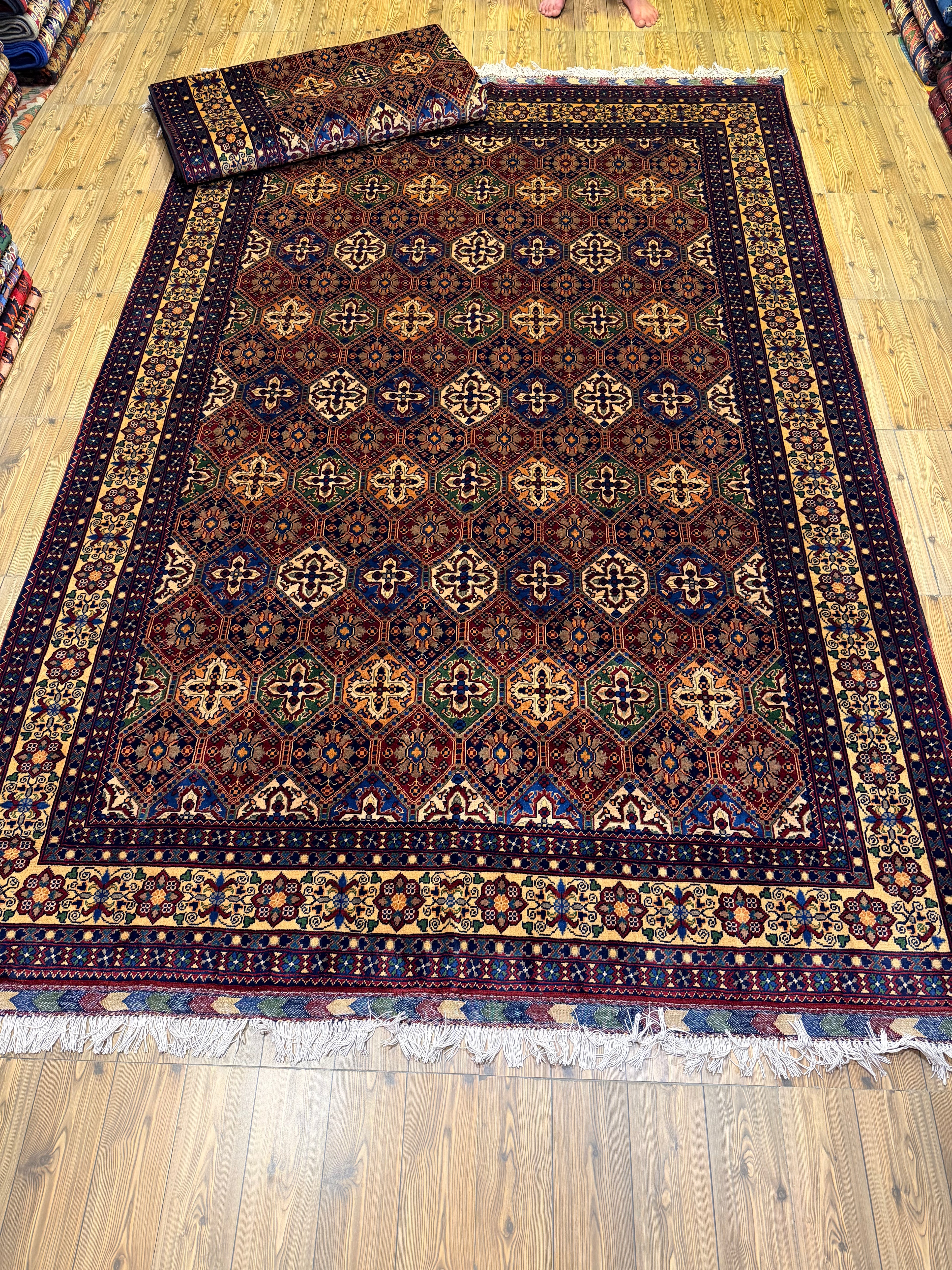 Luxury fine Afghan "Vollayati" Carpet