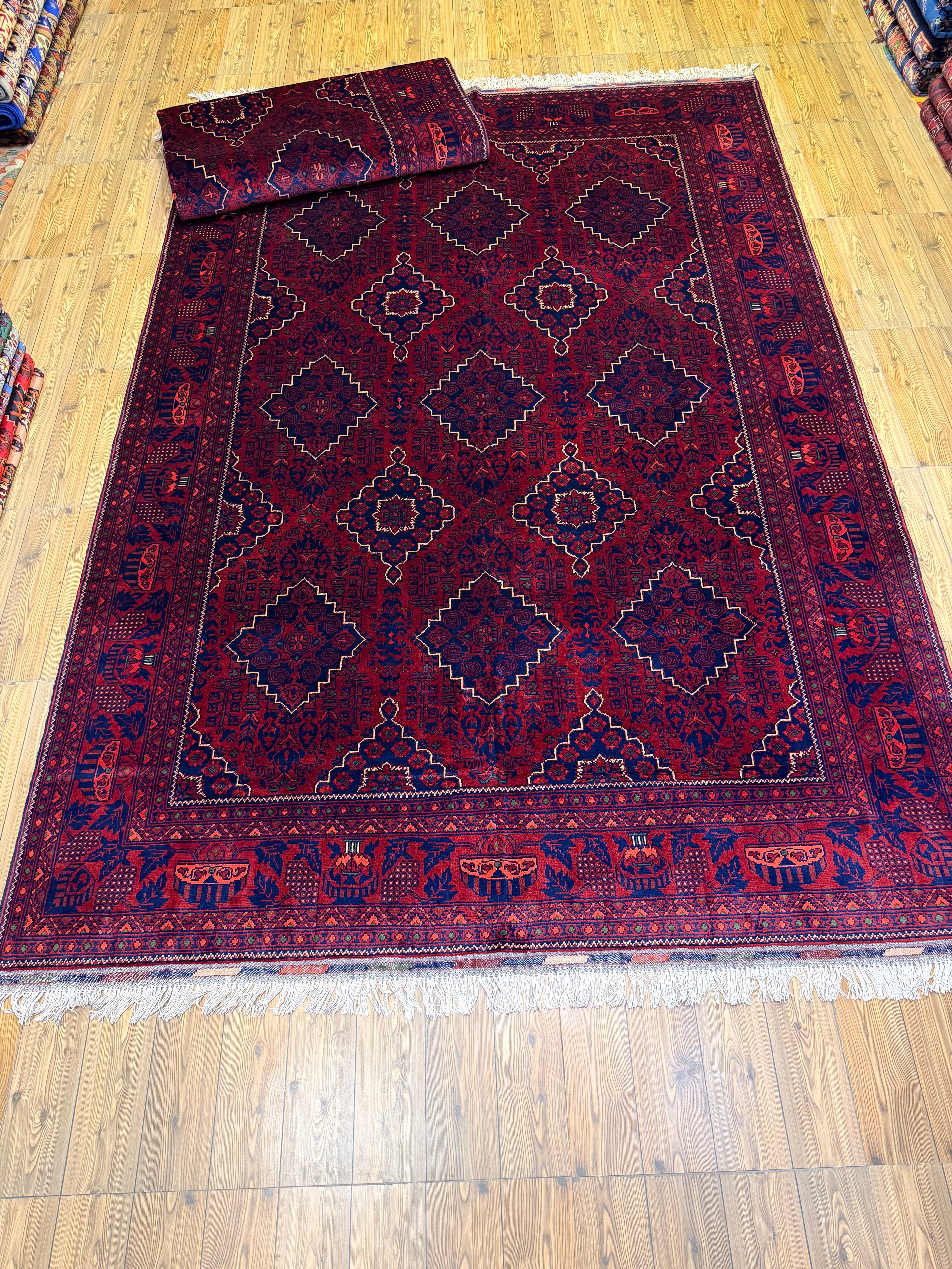 Luxury fine Afghan "Vollayati" Carpet