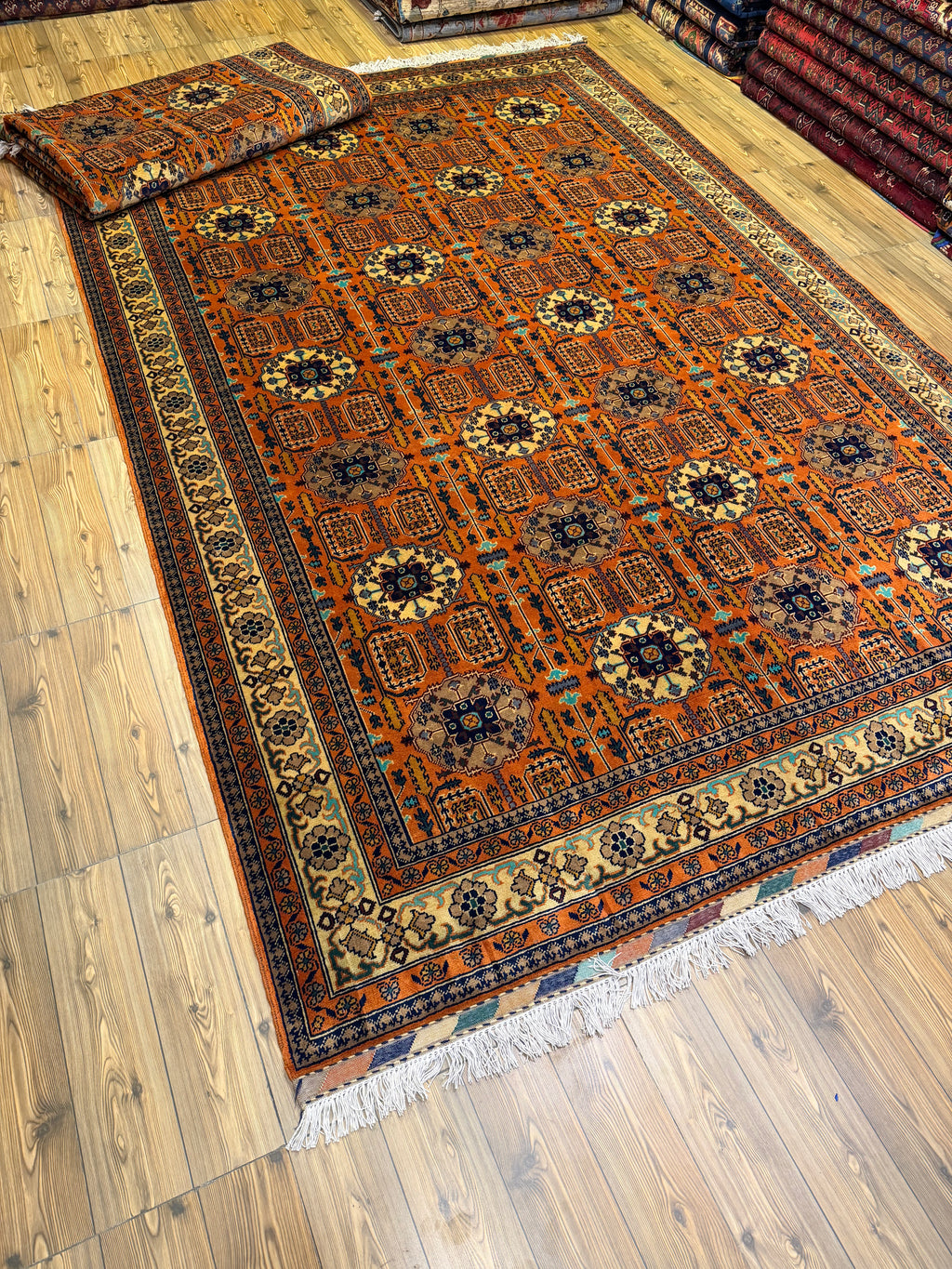 Luxury fine Afghan "Vollayati" Carpet