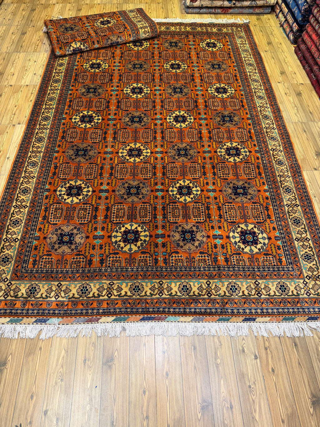 Luxury fine Afghan "Vollayati" Carpet