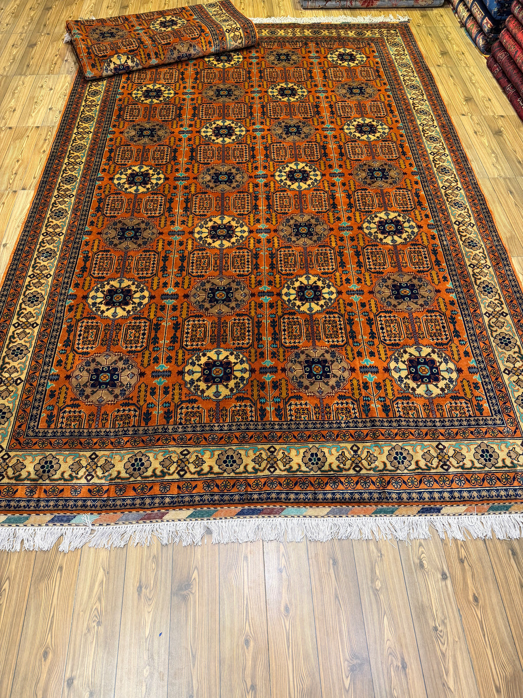 Luxury fine Afghan "Vollayati" Carpet