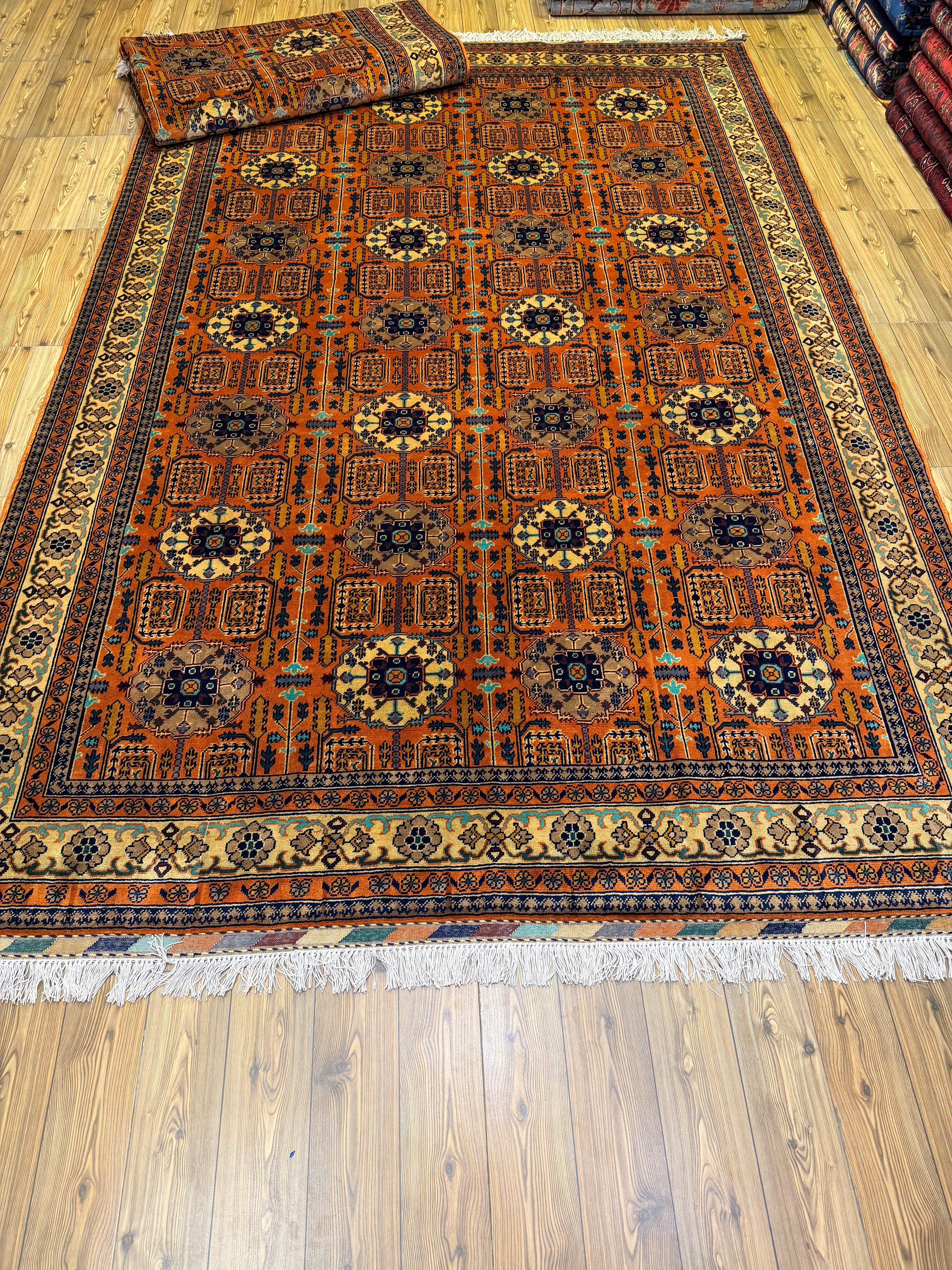 Luxury fine Afghan "Vollayati" Carpet