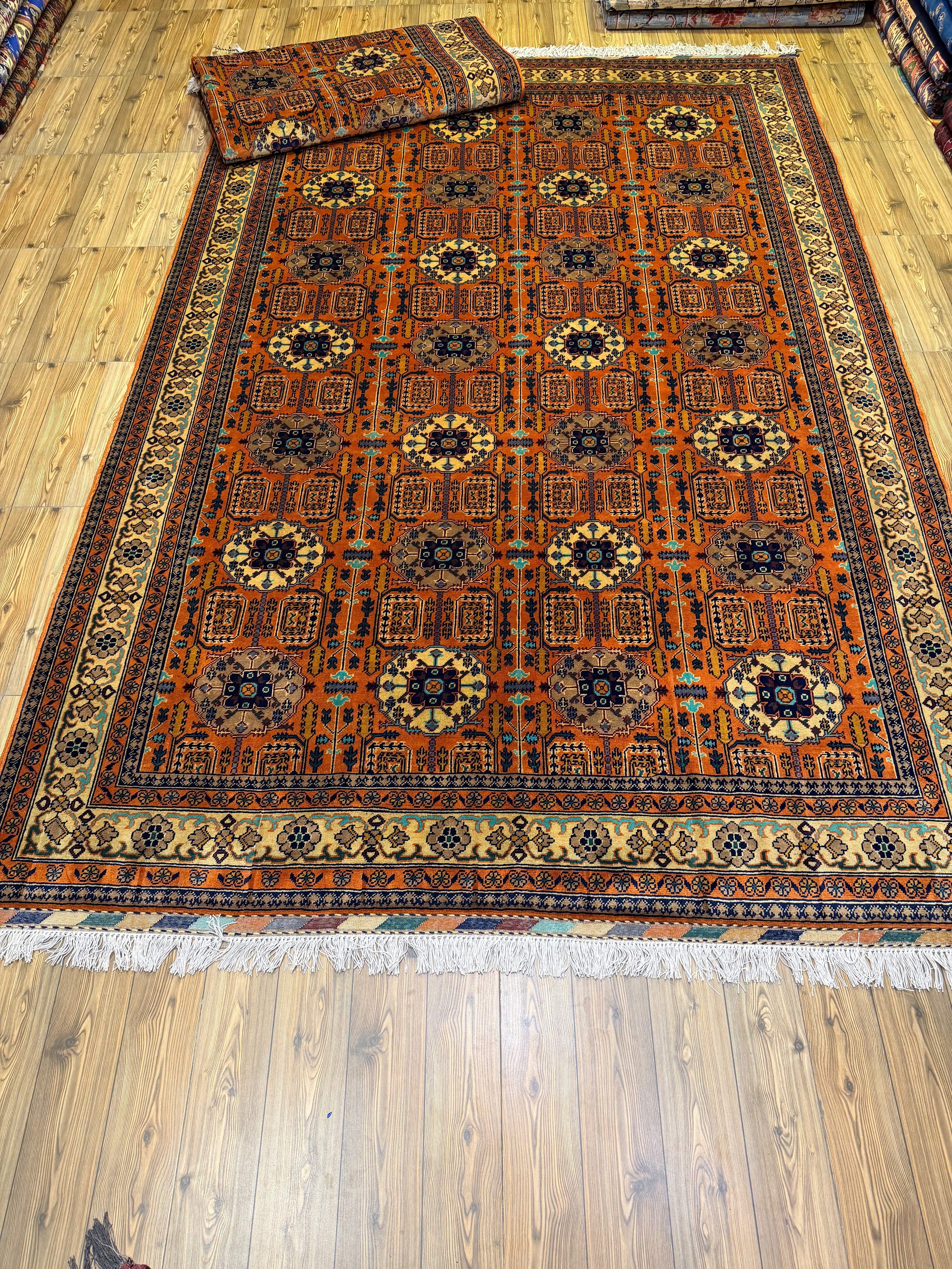 Luxury fine Afghan "Vollayati" Carpet