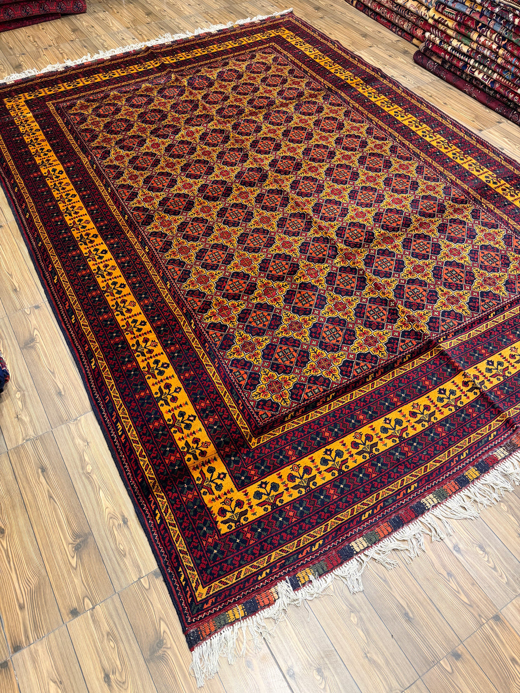 Luxury fine Afghan "Vollayati" Carpet