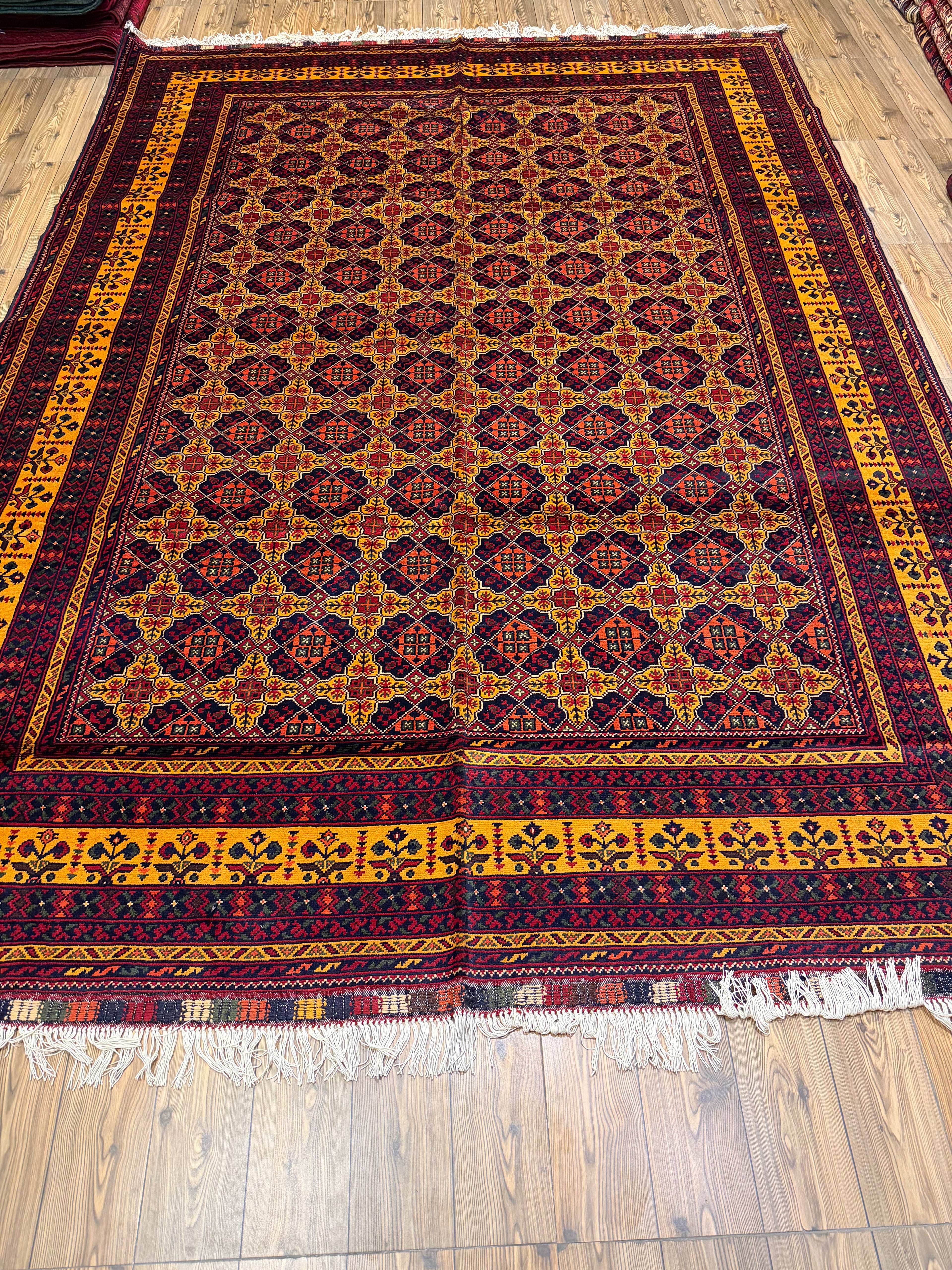 Luxury fine Afghan "Vollayati" Carpet
