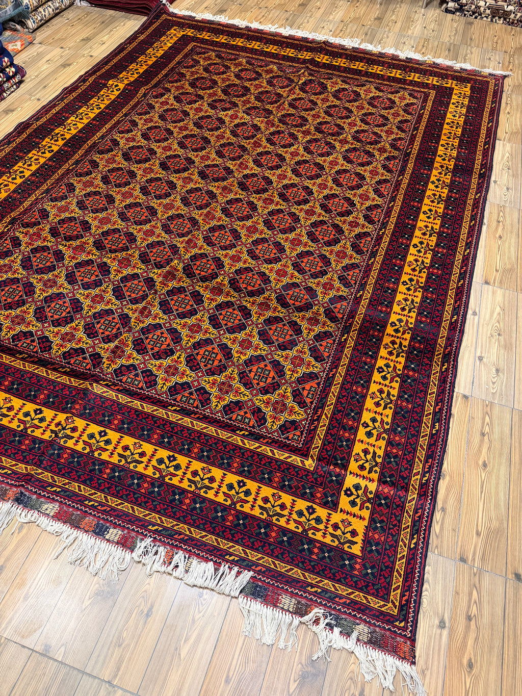 Luxury fine Afghan "Vollayati" Carpet