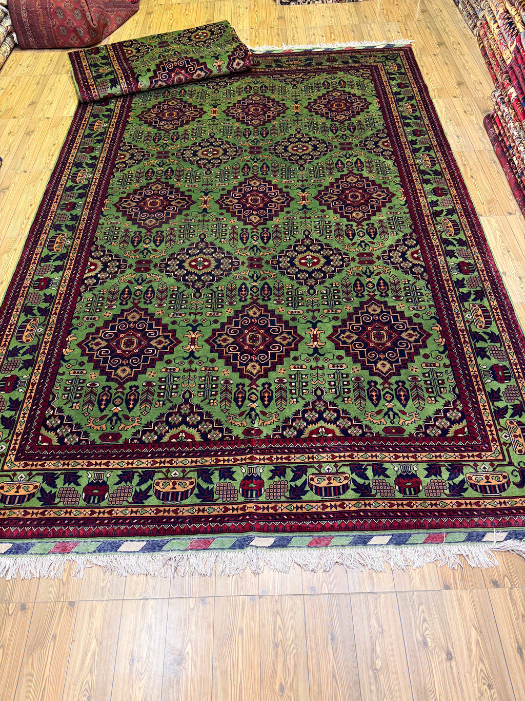 Luxury fine Afghan "Vollayati" Carpet