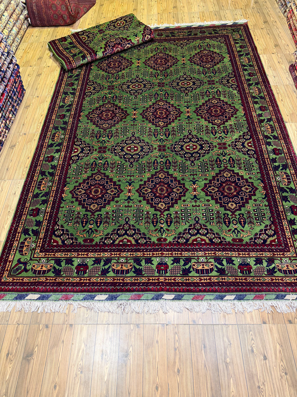 Luxury fine Afghan "Vollayati" Carpet
