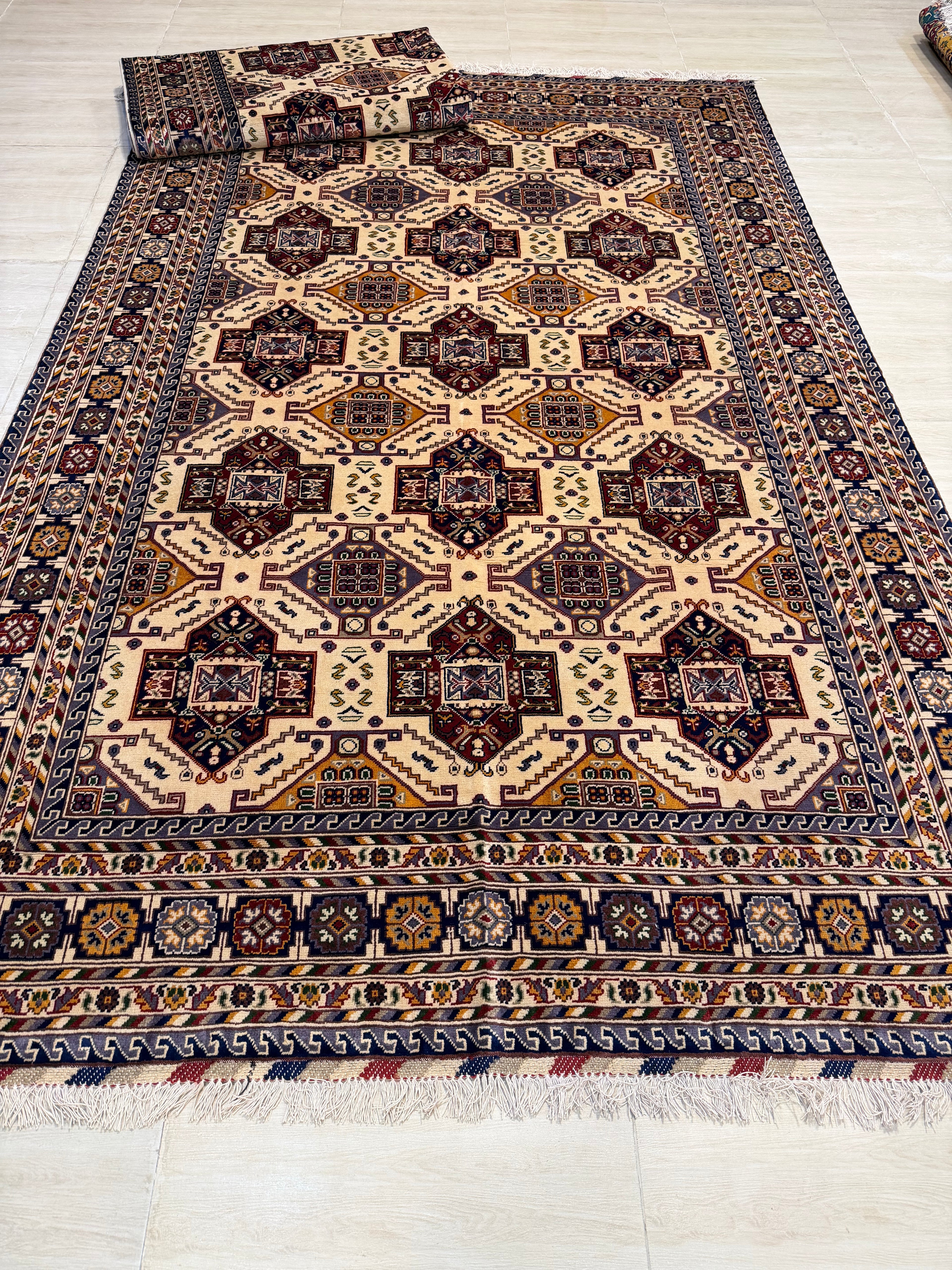 Luxury fine Afghan "Vollayati" Carpet