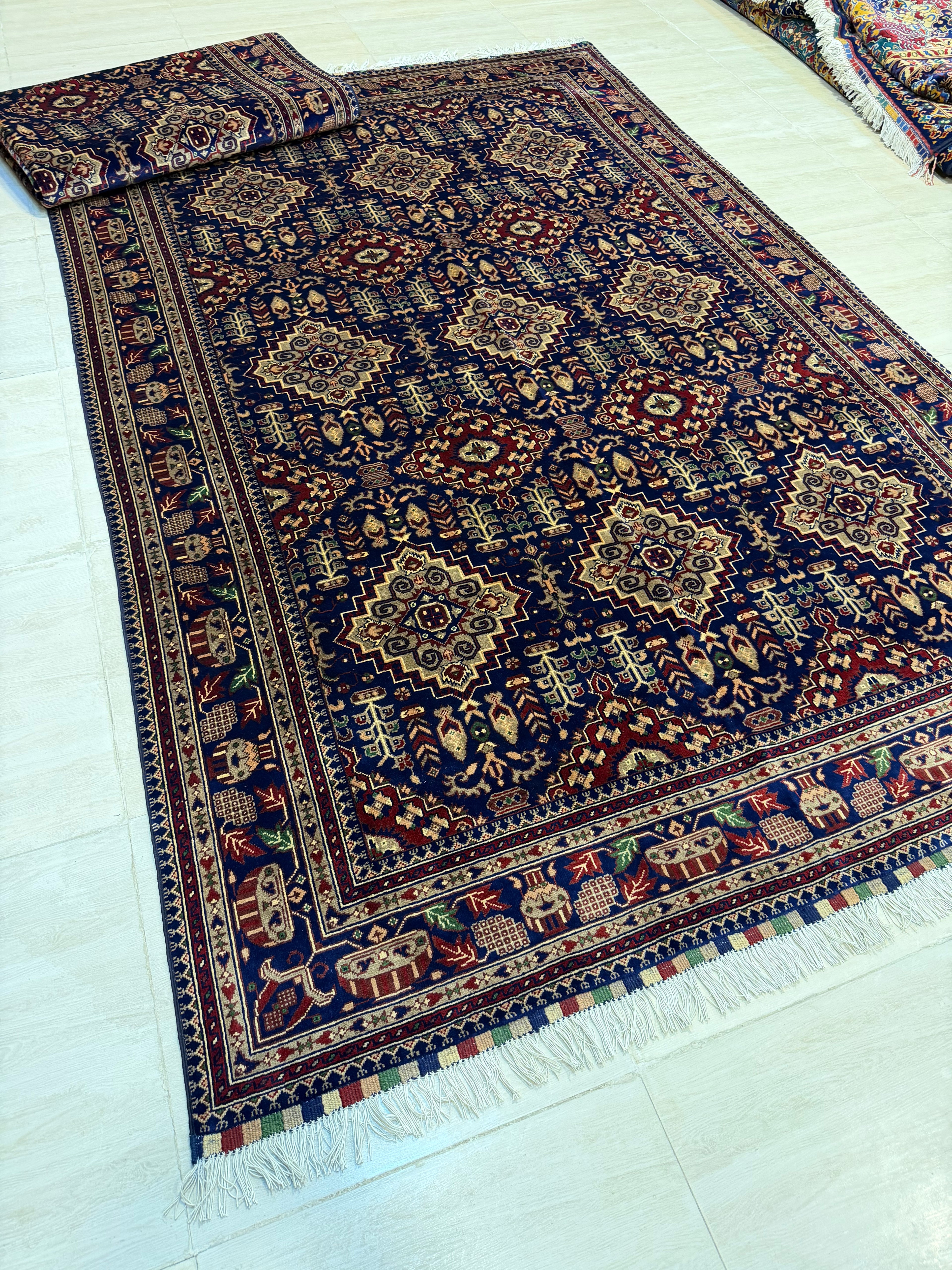 Luxury fine Afghan "Vollayati" Carpet
